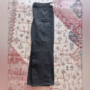 NEW Size 18 Black High Rise Wide Leg Jeans